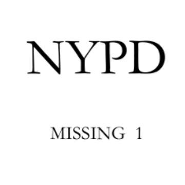 MISSING 1 MISSING 1