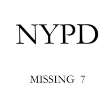 MISSING 7 MISSING 7